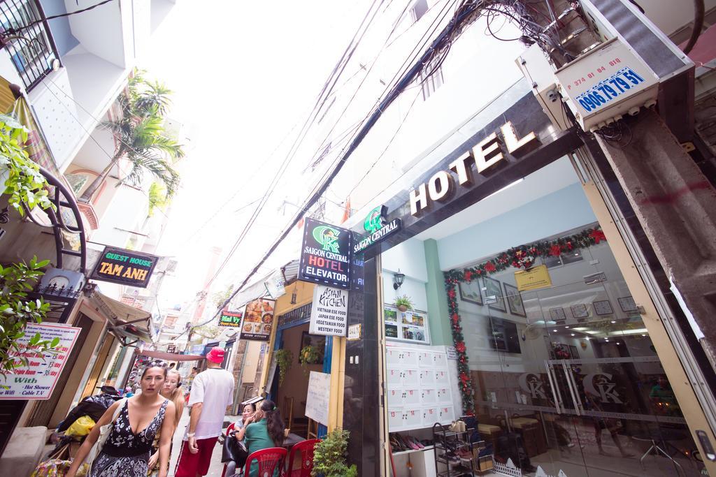 Ck Saigon Central Hotel Ho Chi Minh-staden Exteriör bild